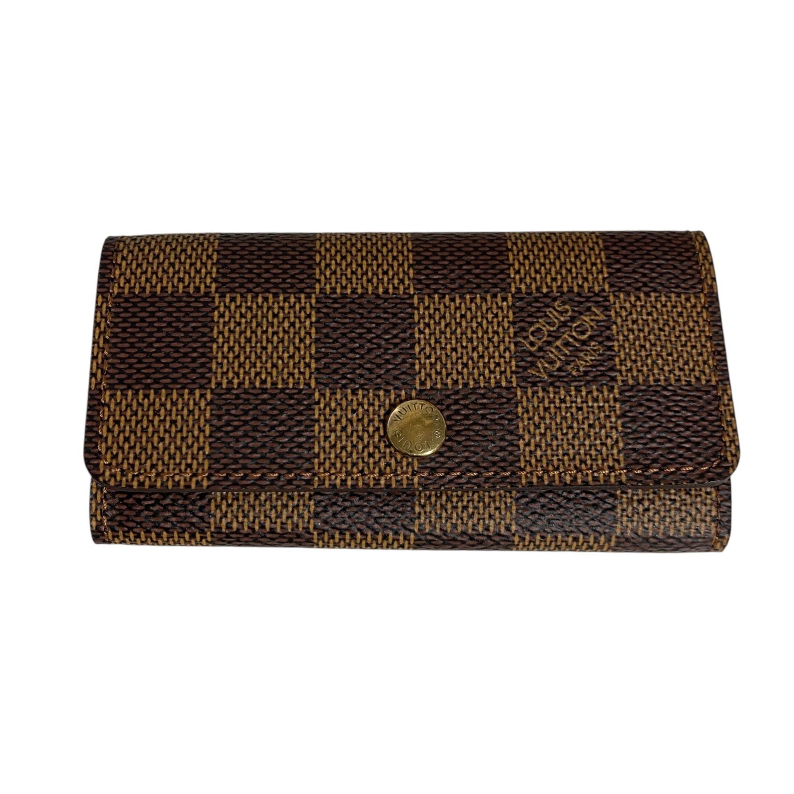 品 LOUIS VUITTON ルイヴィトン N62631 ダミエ ミュルティクレ 4連 キーケース A97976RK