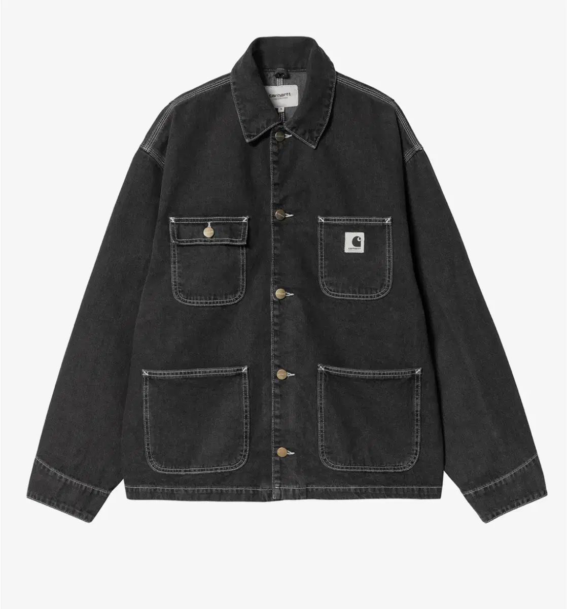 Carhartt カーハート レディース OG ミシガン州 コート S ブラックストーンウォッシュ