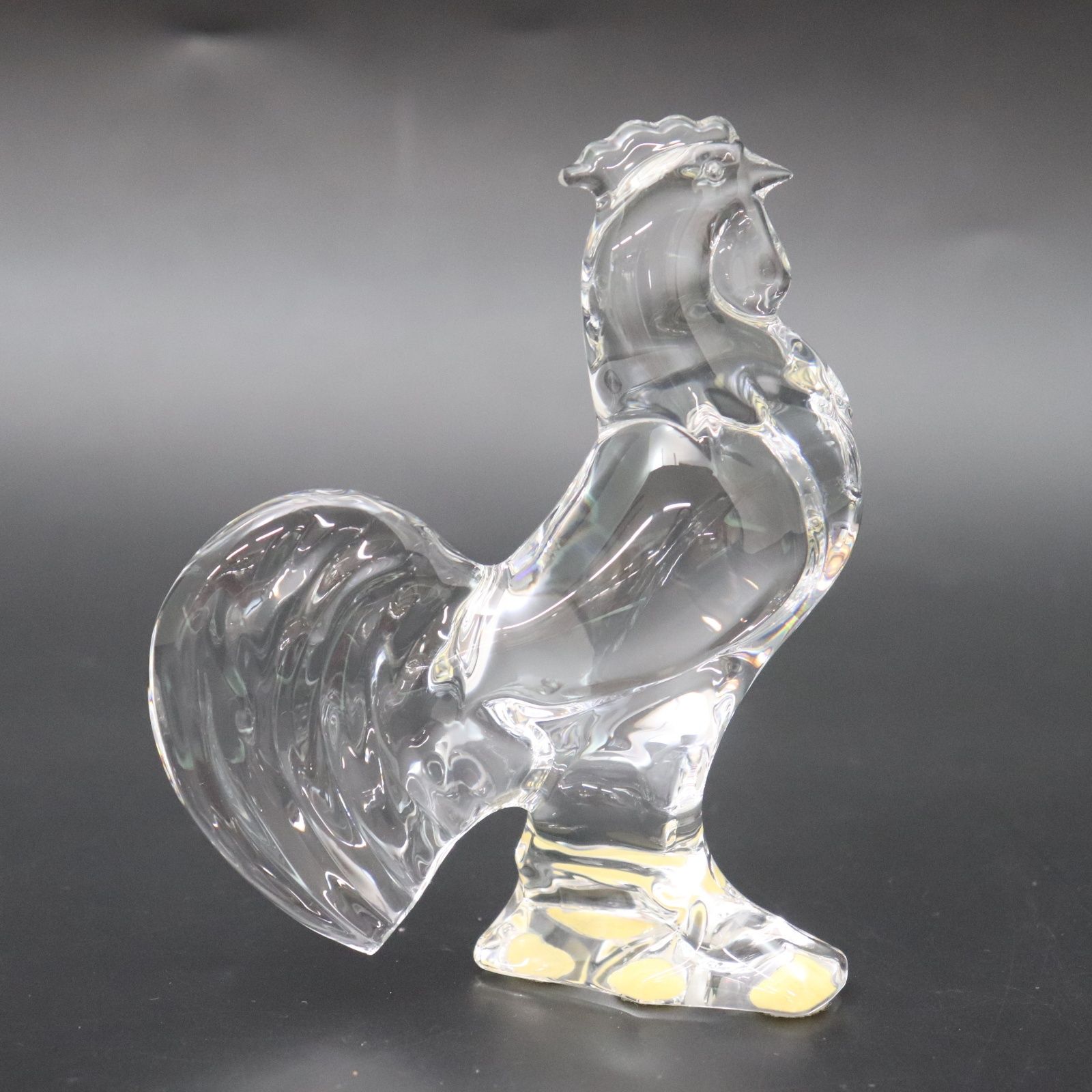 ITAPMK4CI04L 美品 Baccarat バカラ クリスタル 鶏 ニワトリ クリア ITAPMK4CI04L 美品 Baccarat バカラ クリスタル 鶏 ニワトリ クリア