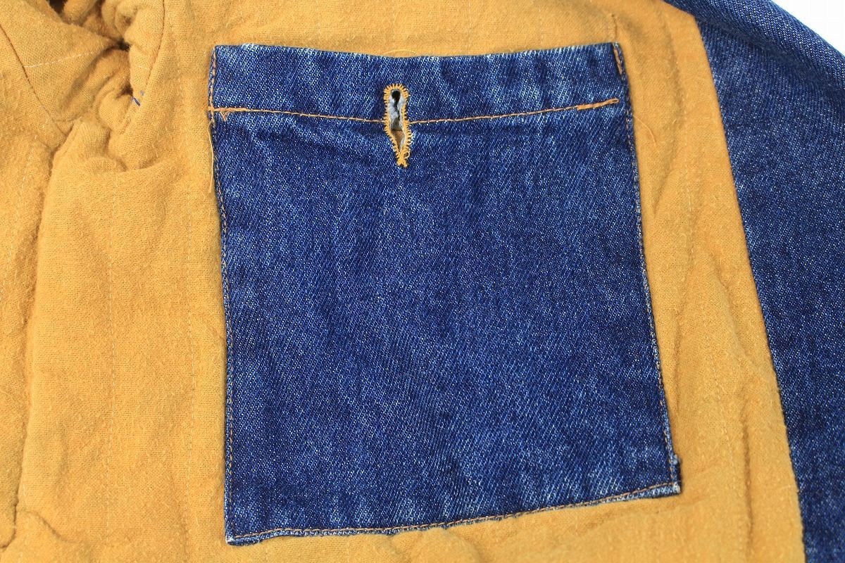 KENZO JEANS ケンゾージーンズ デニム カバーオール ジャケット 北斎