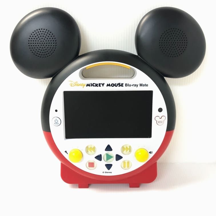 人気セール2024DWE ミッキーマウス　ブルーレイメイト　子供用リモコン付き ブルーレイプレイヤー