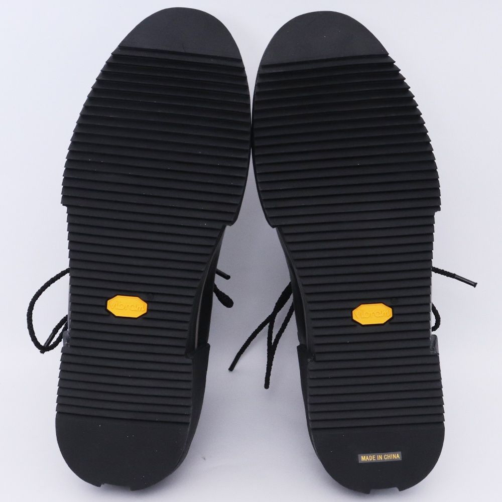 未使用 DEVOA Sneaker Nylon Canvas サイズ43 ブラック FW-ELSNS 