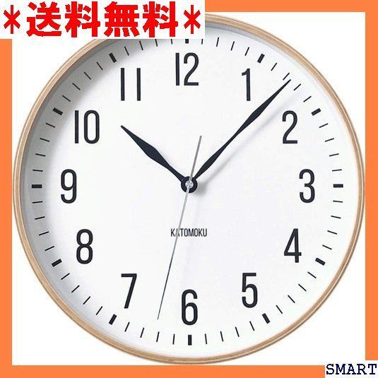 ☆人気_Z024 KATOMOKU plywood clock 19 k 11 ュラル 電波時計 連続