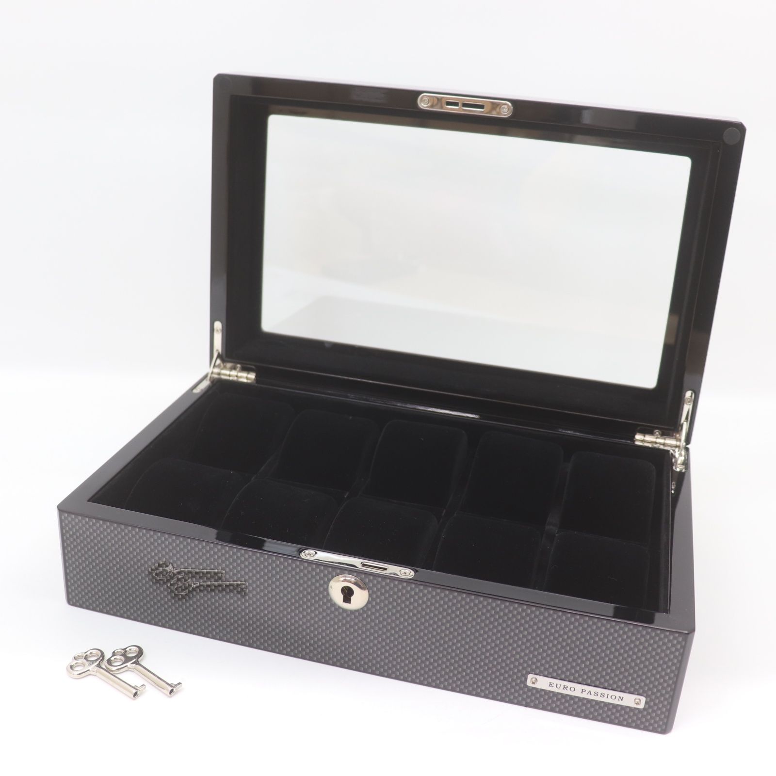 ユーロパッション 時計ケース ブラック 10個収納 EURO PASSION ユーロ