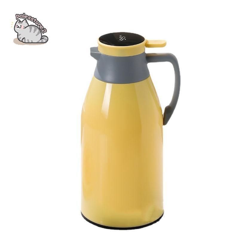 魔法瓶ポット 1L 1.3L 1.9L 温度表示 リビングポット 卓上ポット 北欧 大容量 保温 保冷ハンディポット インテリジェント 真空構造 家庭用品 新生活CYB52今週注目