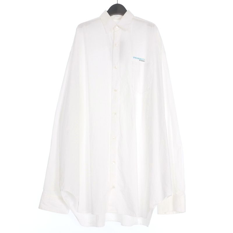 ラフシモンズ RAF SIMONS 21AW Extremely Big Synchronicity Shirt 