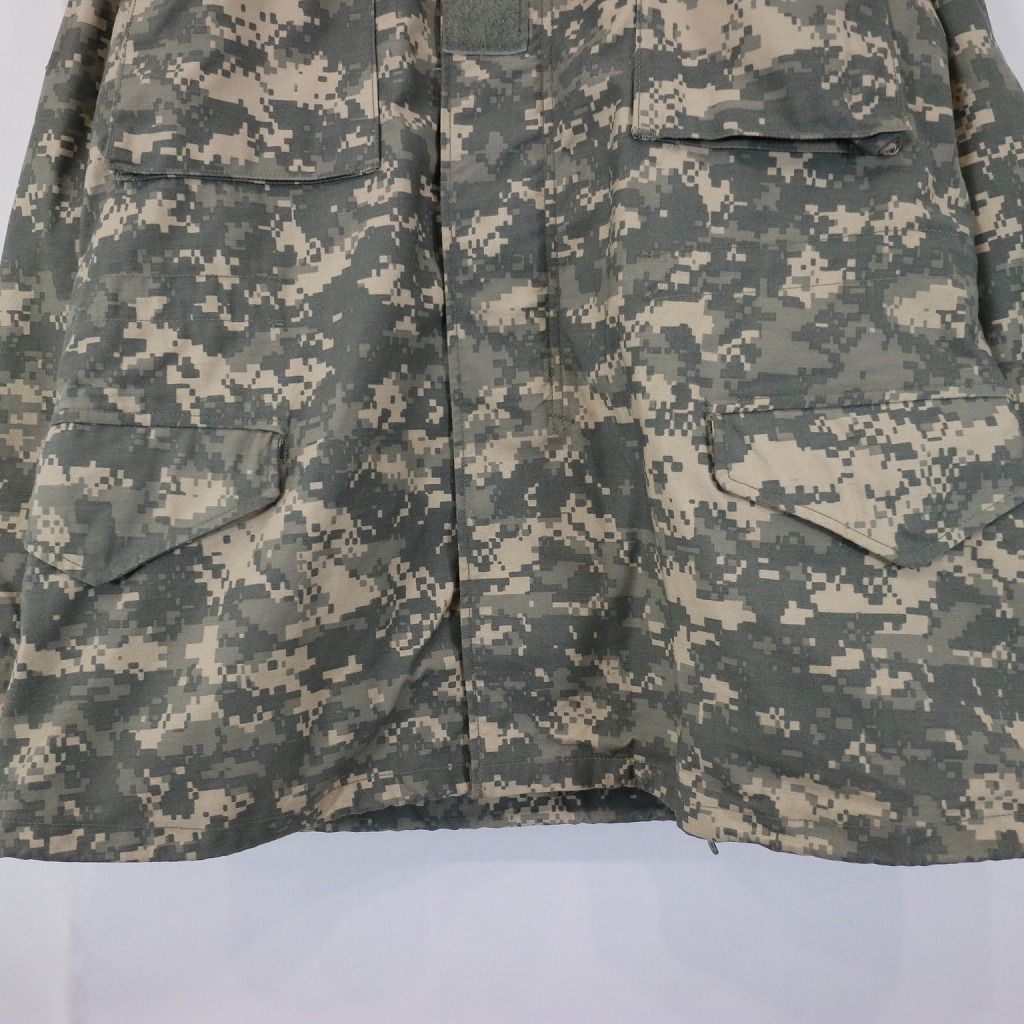 2000年代～ 米軍実物 U.S.ARMY M-65 ライナージャケット ミリタリー 戦闘服 カーキ (メンズ XL)   O1505