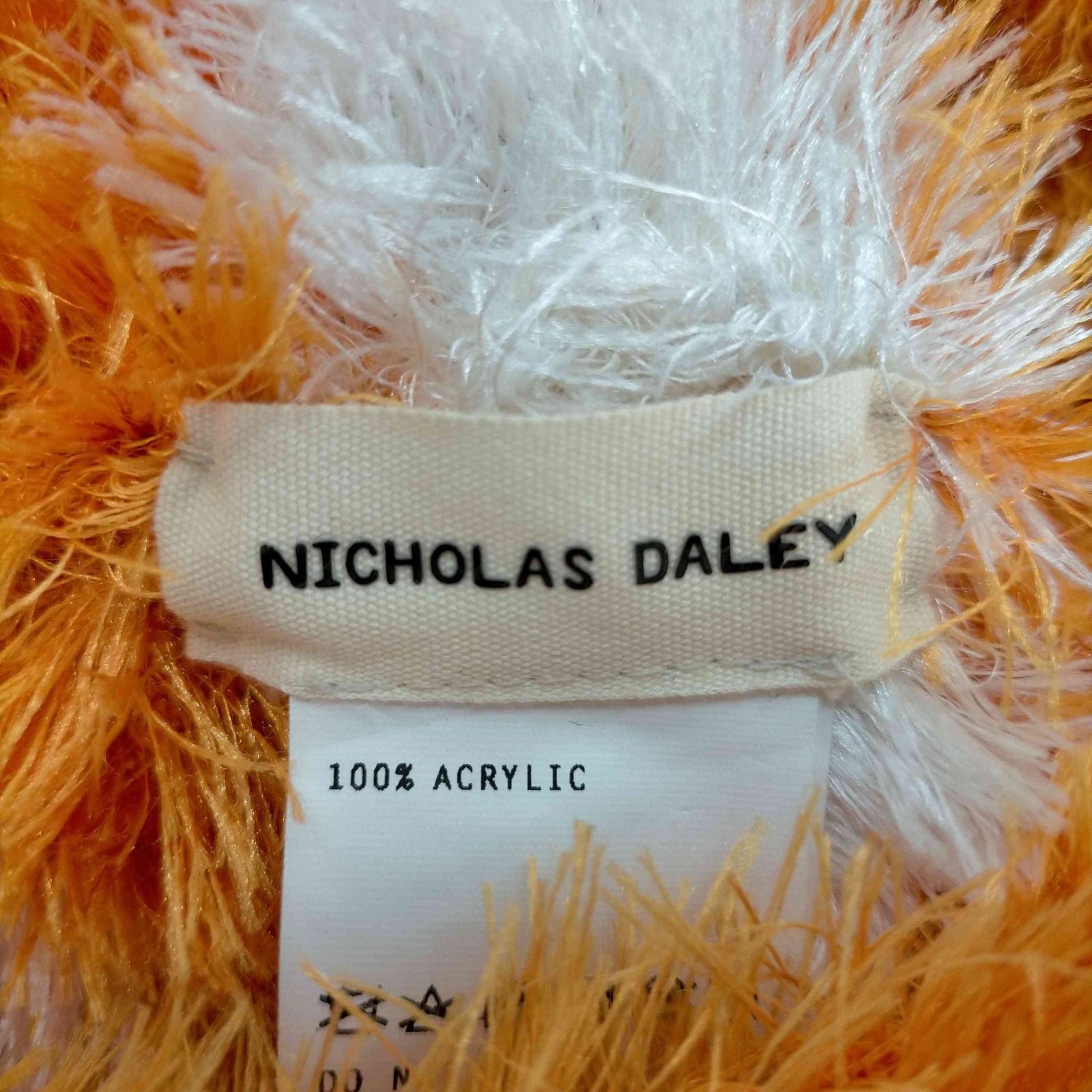 ニコラスデイリー NICHOLAS DALEY MANHOLE別注 HAND KNITTED