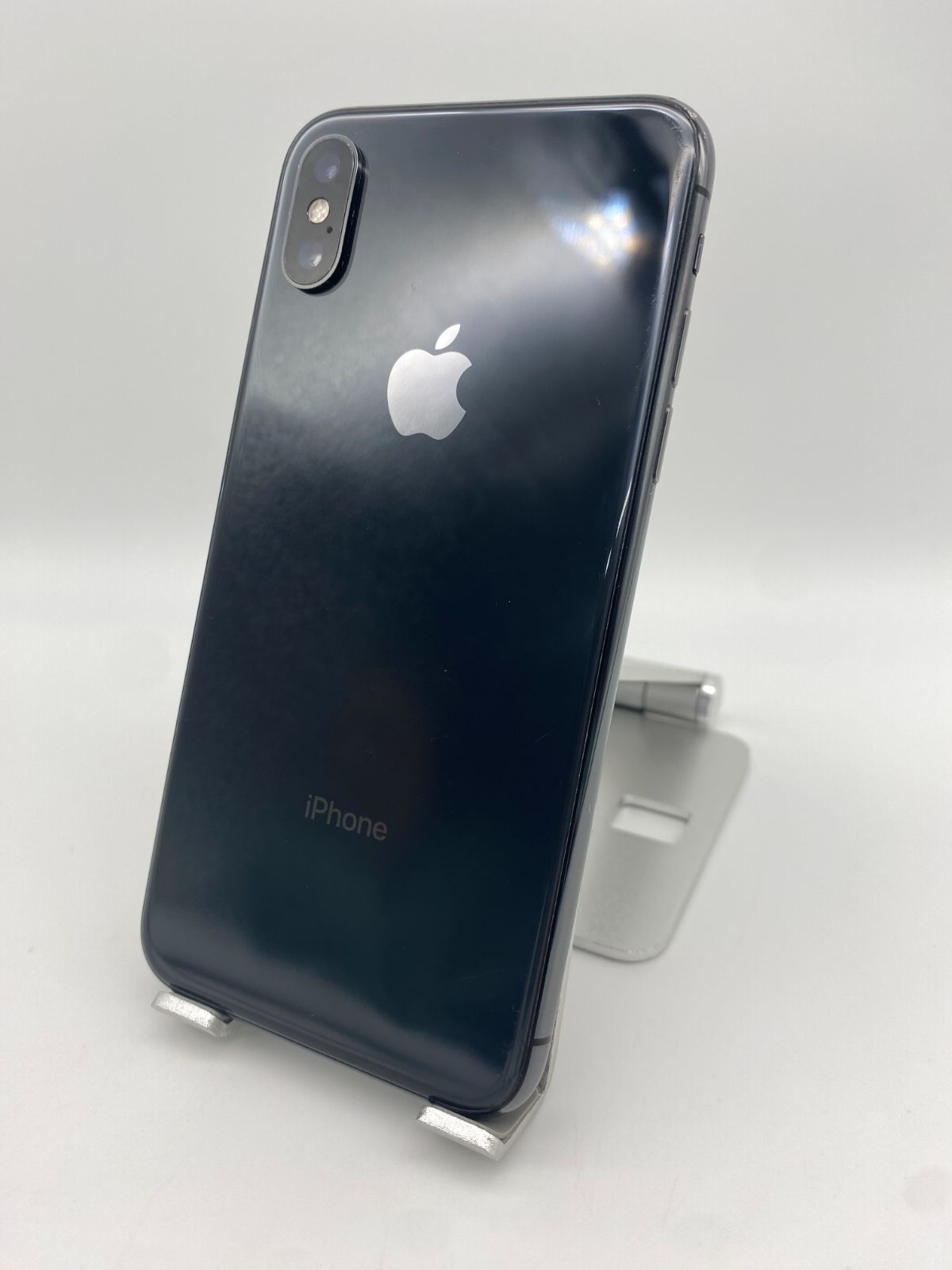 061 iPhone XS 512GB スペースグレイ/純正新品バッテリー全体的状態は良好な中古端末です