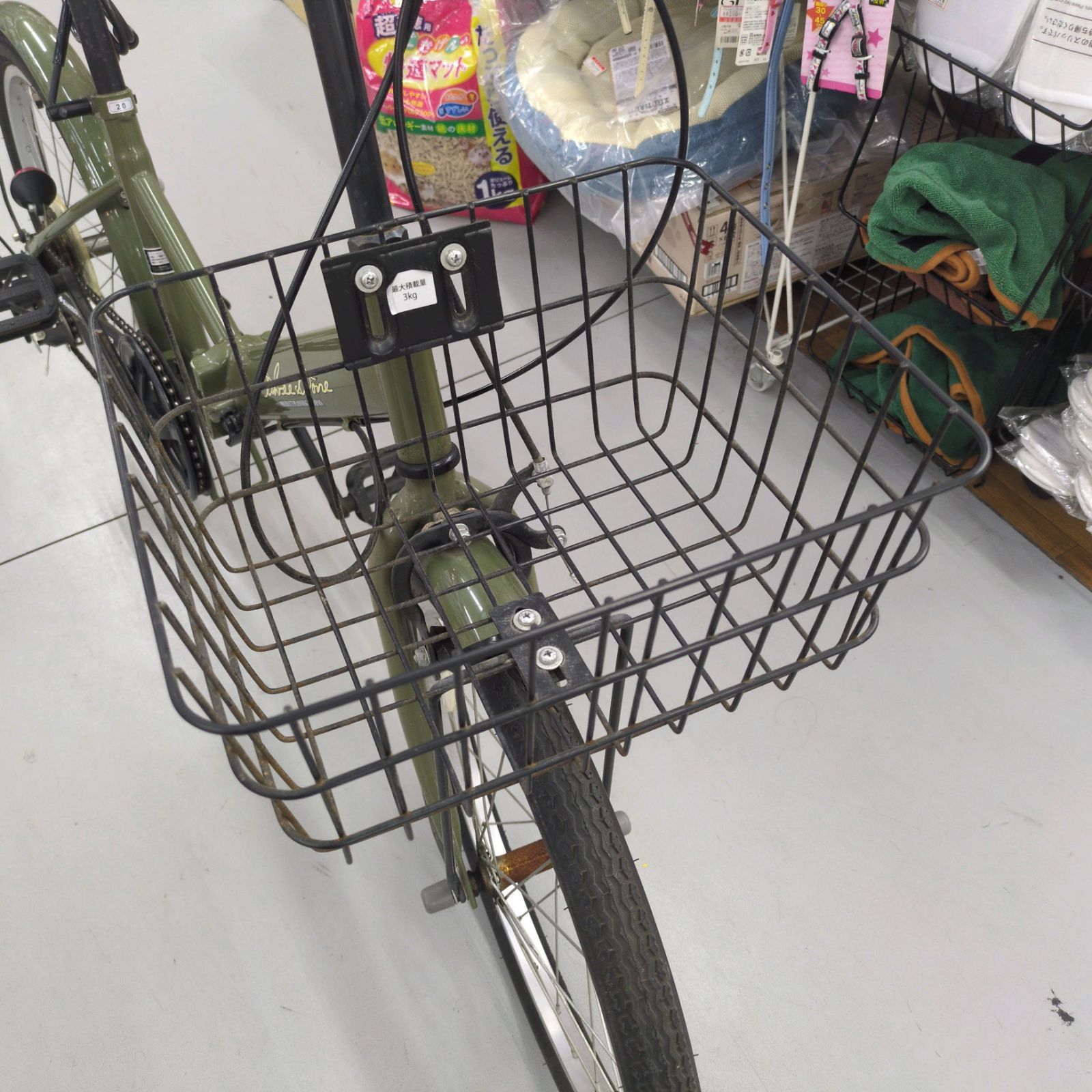 J023 ☆サビキズ使用感☆折りたたみ自転車☆Three stone☆6段☆20