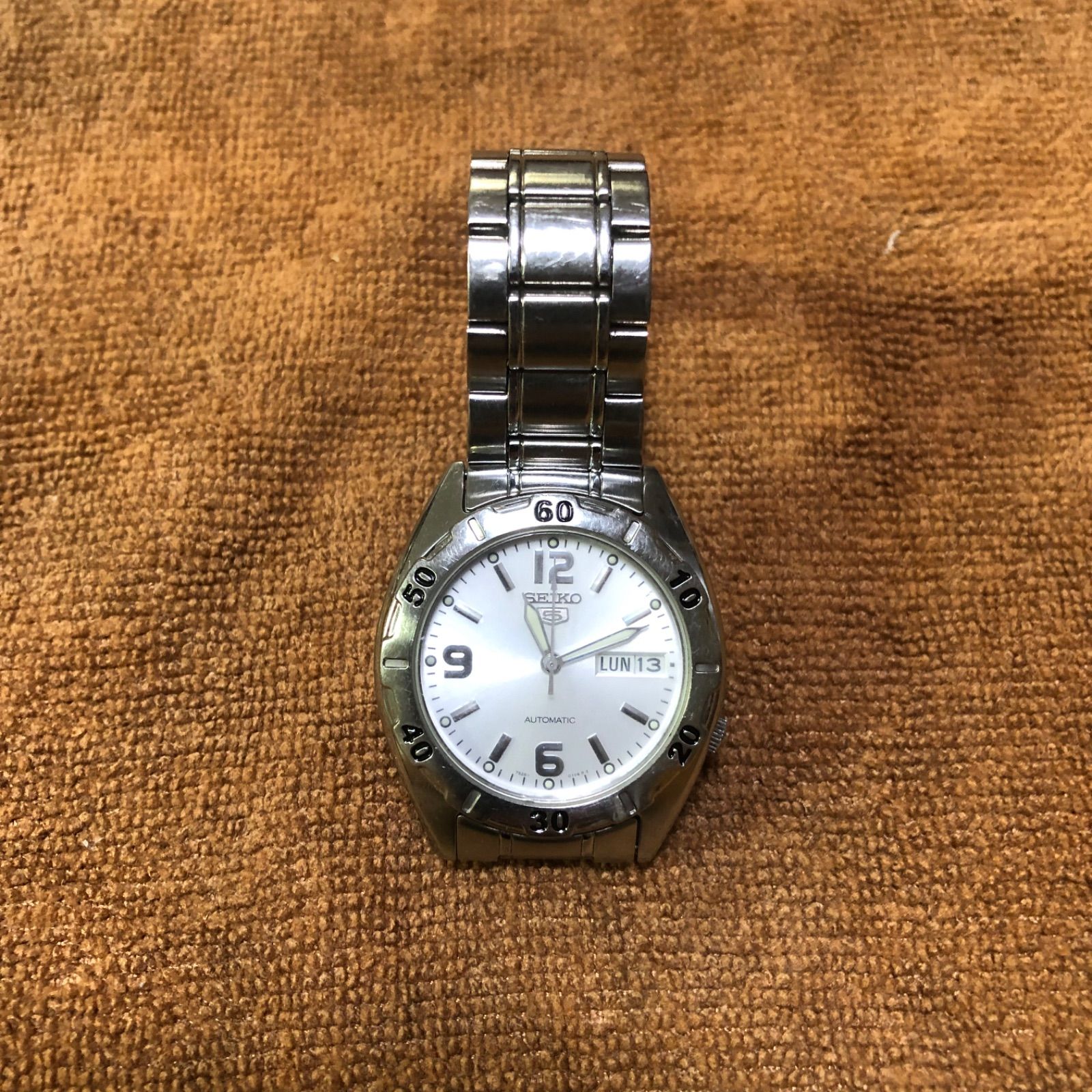 セイコー SEIKO 5 オートマチック自動巻 7S26 ジャンク扱い - メルカリ