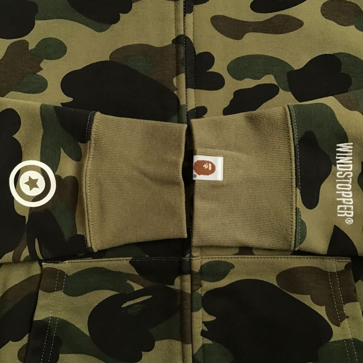 Windstopper 1st camo シャーク パーカー Sサイズ shark full zip