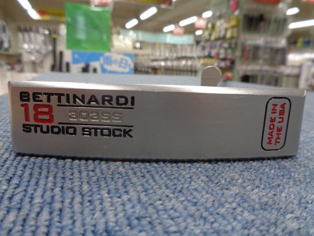 ベティナルディ STUDIO STOCK SS18 2021 パター 200085