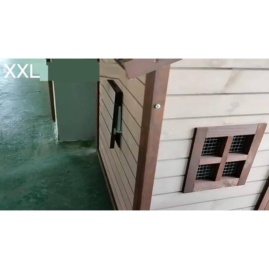 屋外防水犬小屋