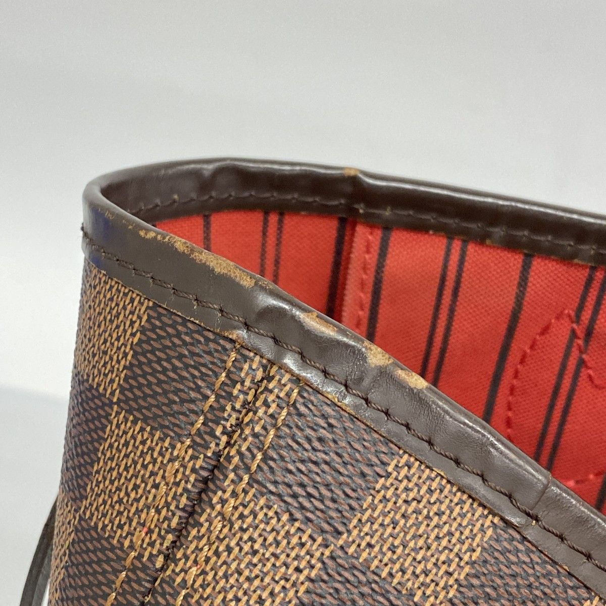 5ha0125】ルイヴィトン トートバッグ ダミエ ネヴァーフルMM N41358  