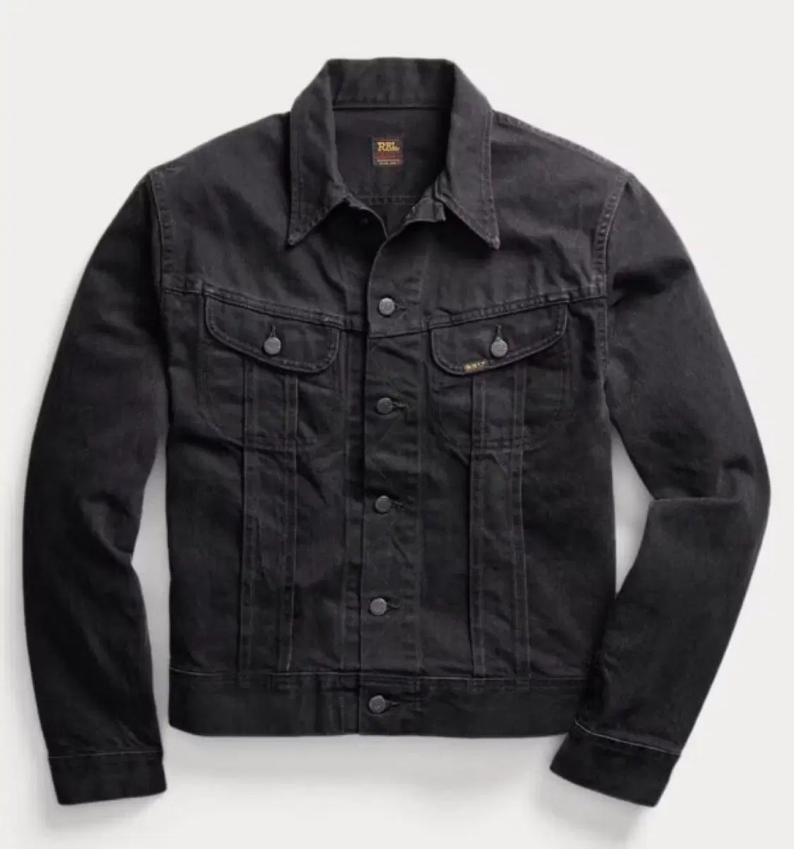 RRL ダブルアールエル LOT271 ブラック デニム ジャケット m