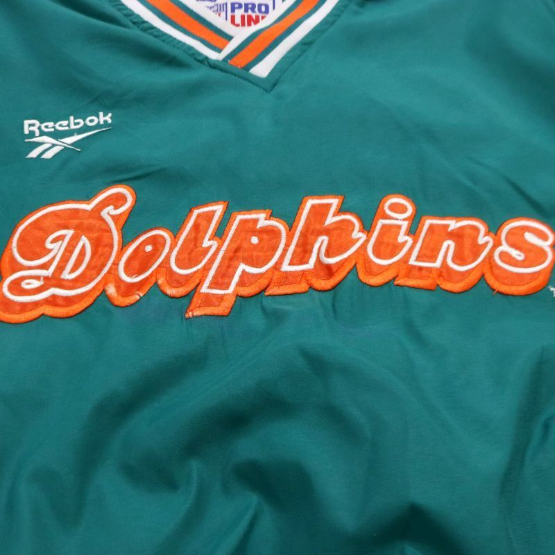 00s NFL Reebok マイアミ・ドルフィンズ プルオーバー