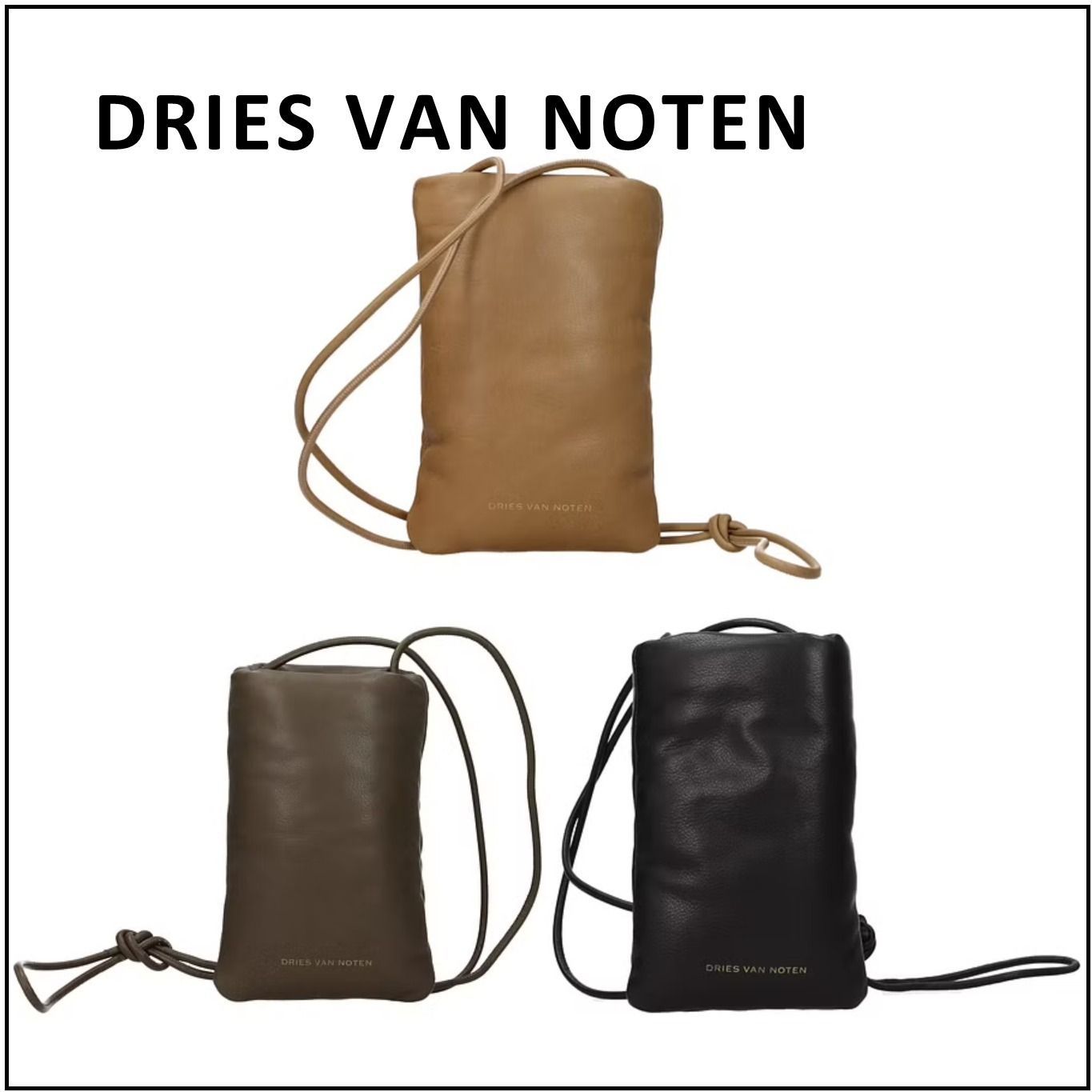 DRIES VAN NOTEN (ドリス ヴァン ノッテン) ショルダーバッグ - バッグ