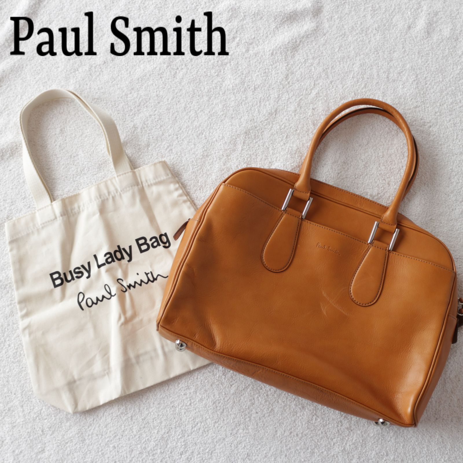 新品】ポールスミス ビジネスバッグ PaulSmith BusyLady - ビジネスバッグ