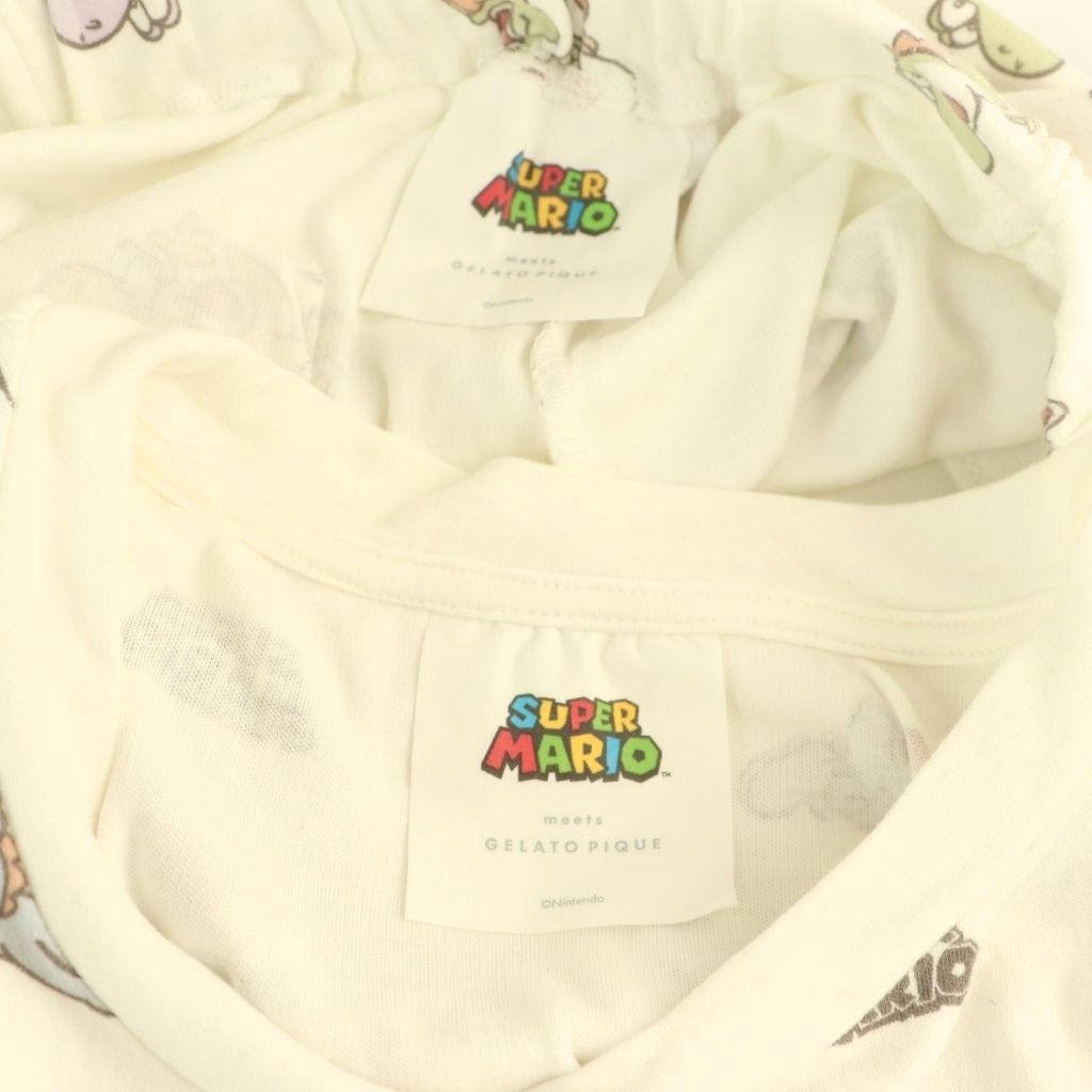 ジェラートピケ gelato pique セットアップ スーパーマリオ