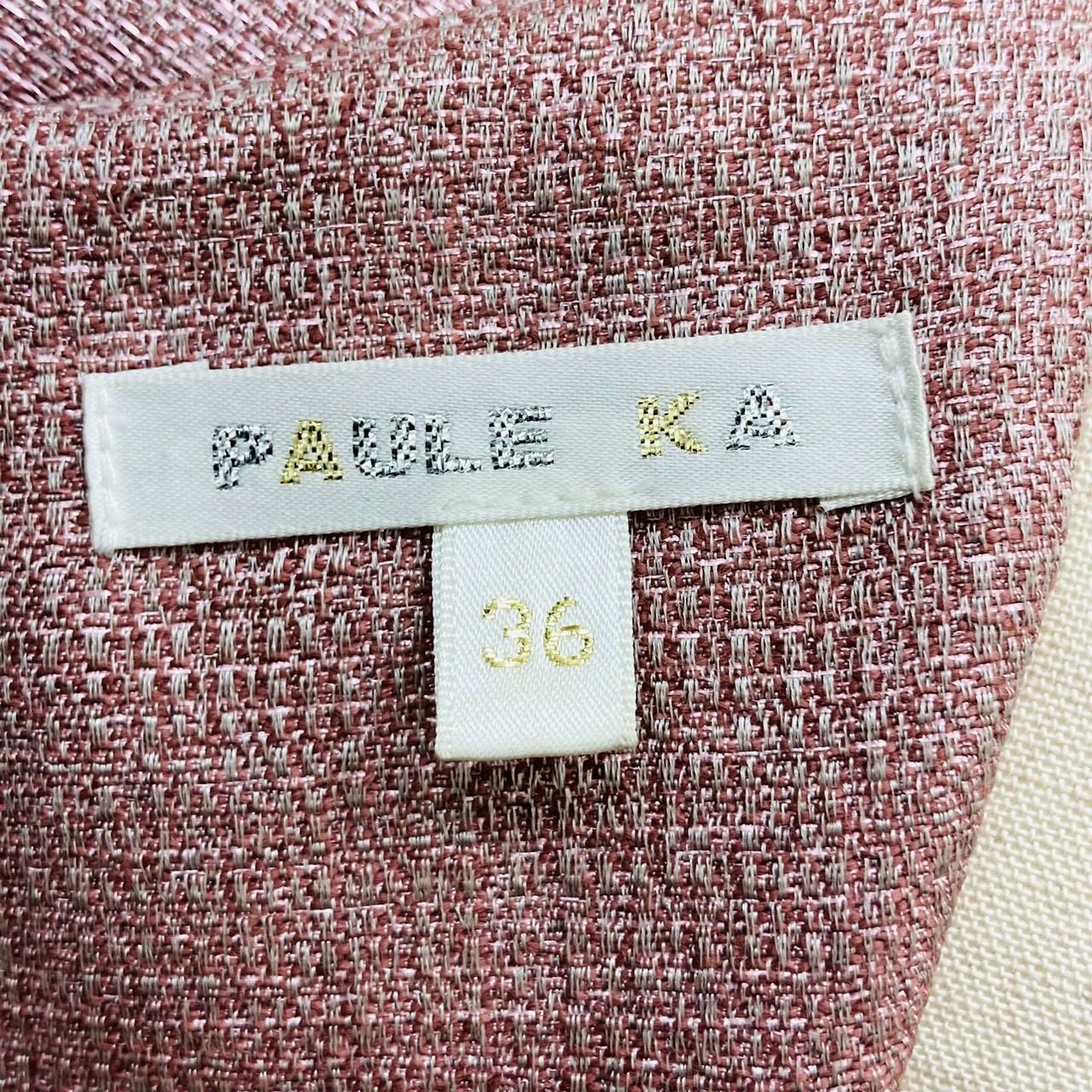 PAULE KA ポールカ ノースリーブ ワンピース ピンク 36 - メルカリ