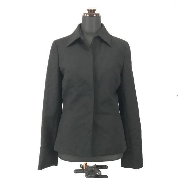 23区 DEUX★上下セットアップ/シングルスーツ/スカート【Women's size-S/0/黒/Black】フォーマル◆BG911 23区 - 23区 DEUX☆上下セットアップ/シングルスーツ/スカート