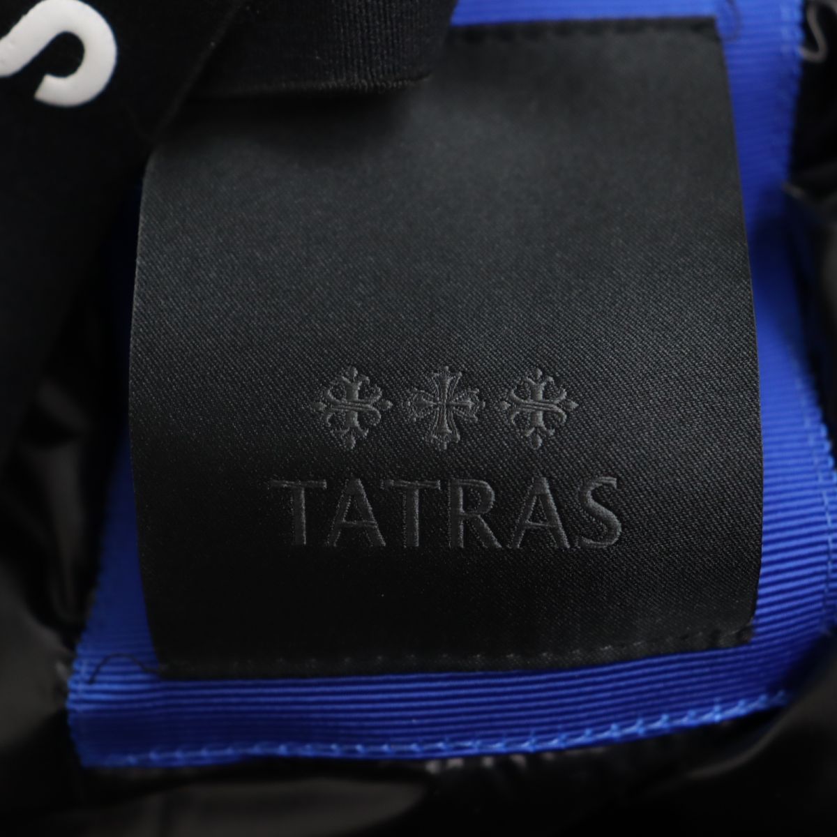 美品◆20AW TATRAS タトラス BARAT ロゴワッペン付き WZIP フォックスファー フーデッドダウンジャケット ブラウン 3 正規品 メンズ