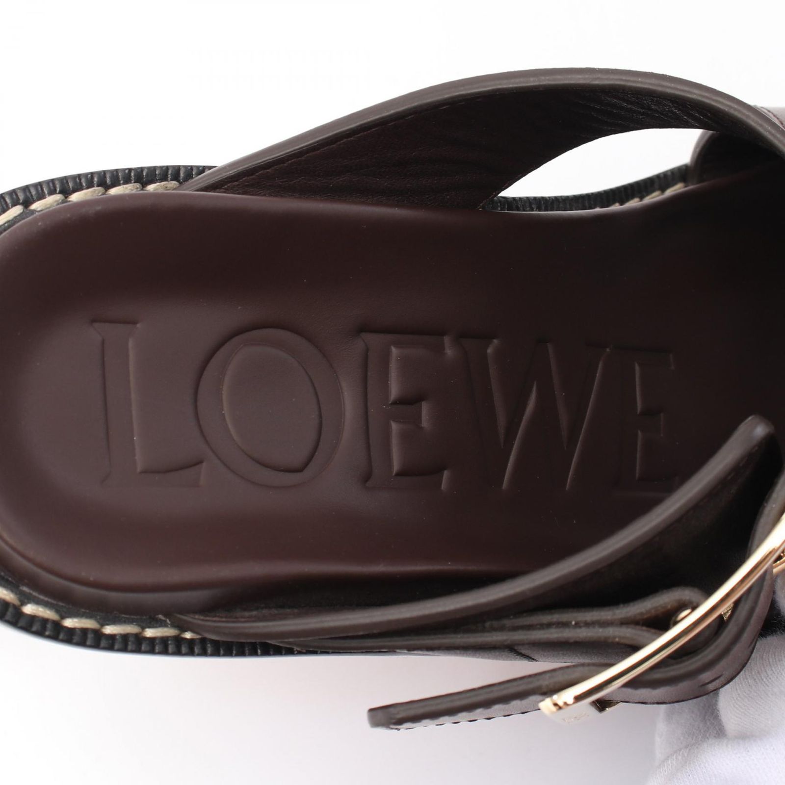 ロエベ LOEWE ミュール イーズ ヒール スライド L814465X83601537  
