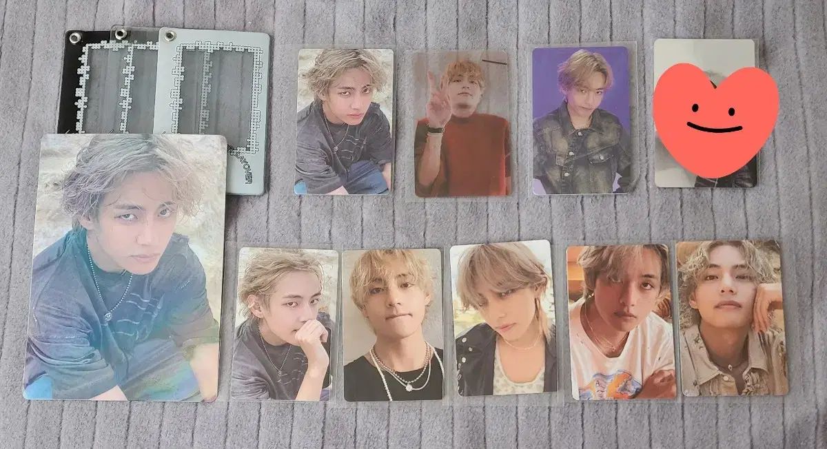 【雷市場（ポンジャン）商品韓国直送】 BTS(防弾少年団・バンタン) ヴィ(V・テヒョン・テテ) layover WEVERSE ウィバース 特典 トレカ まとめ売り