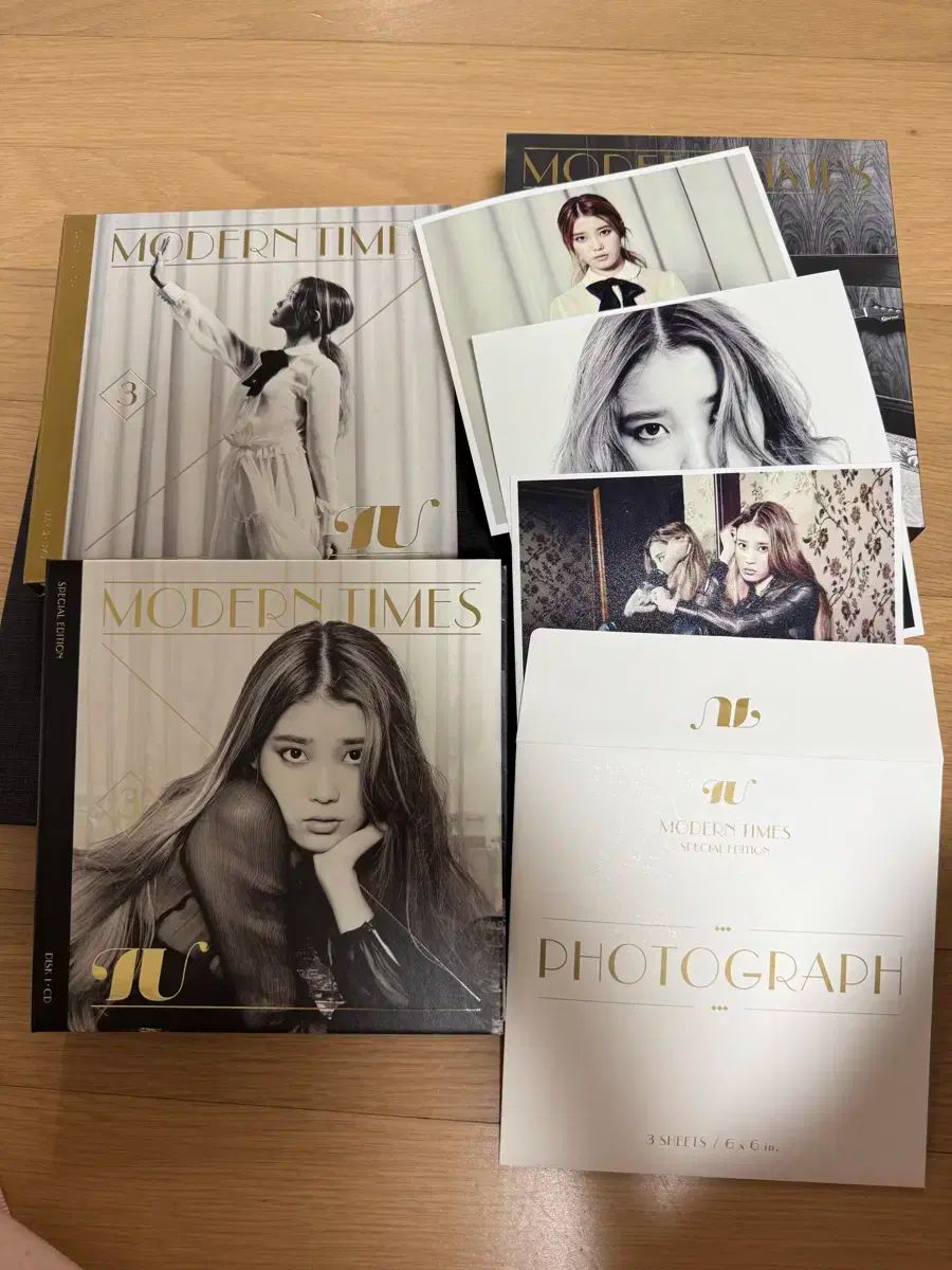 IU MODERN TIMES 限定版 アルバム 直筆サイン入り 限定版】MODERN