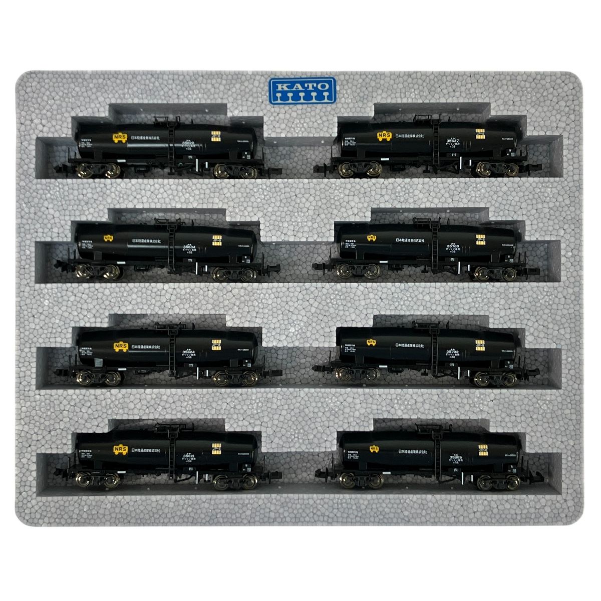 KATO　10-554 タキ35000 KATO 10-554 タキ35000 日本陸運産業色 8両セット Nゲージ 鉄道