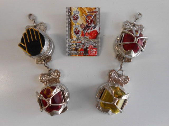 ♯Jbe07XJ仮面ライダーダイキャストウィザードリングアクセ全4種