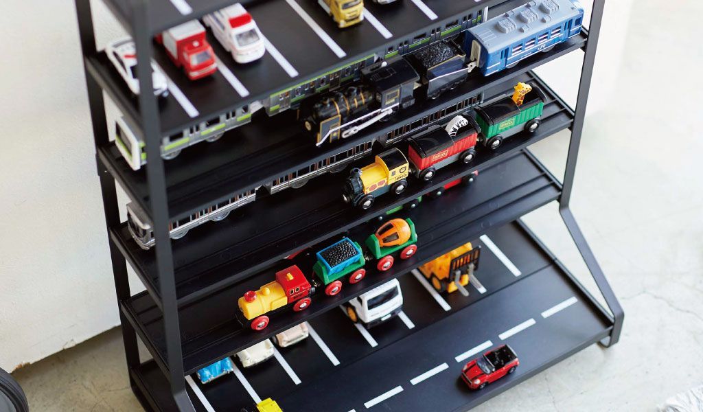 山崎実業 ミニカー＆レールトイラック タワー tower 【公式通販】