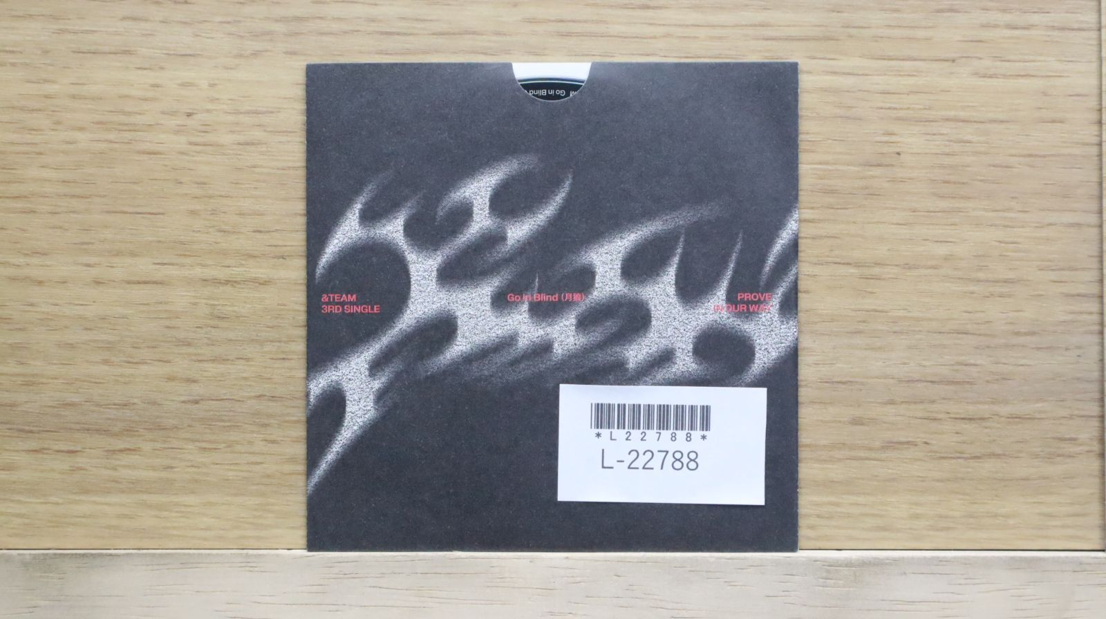 国内盤CD☆エンティーム/＆TEAM□ Go in Blind (月狼) (初回