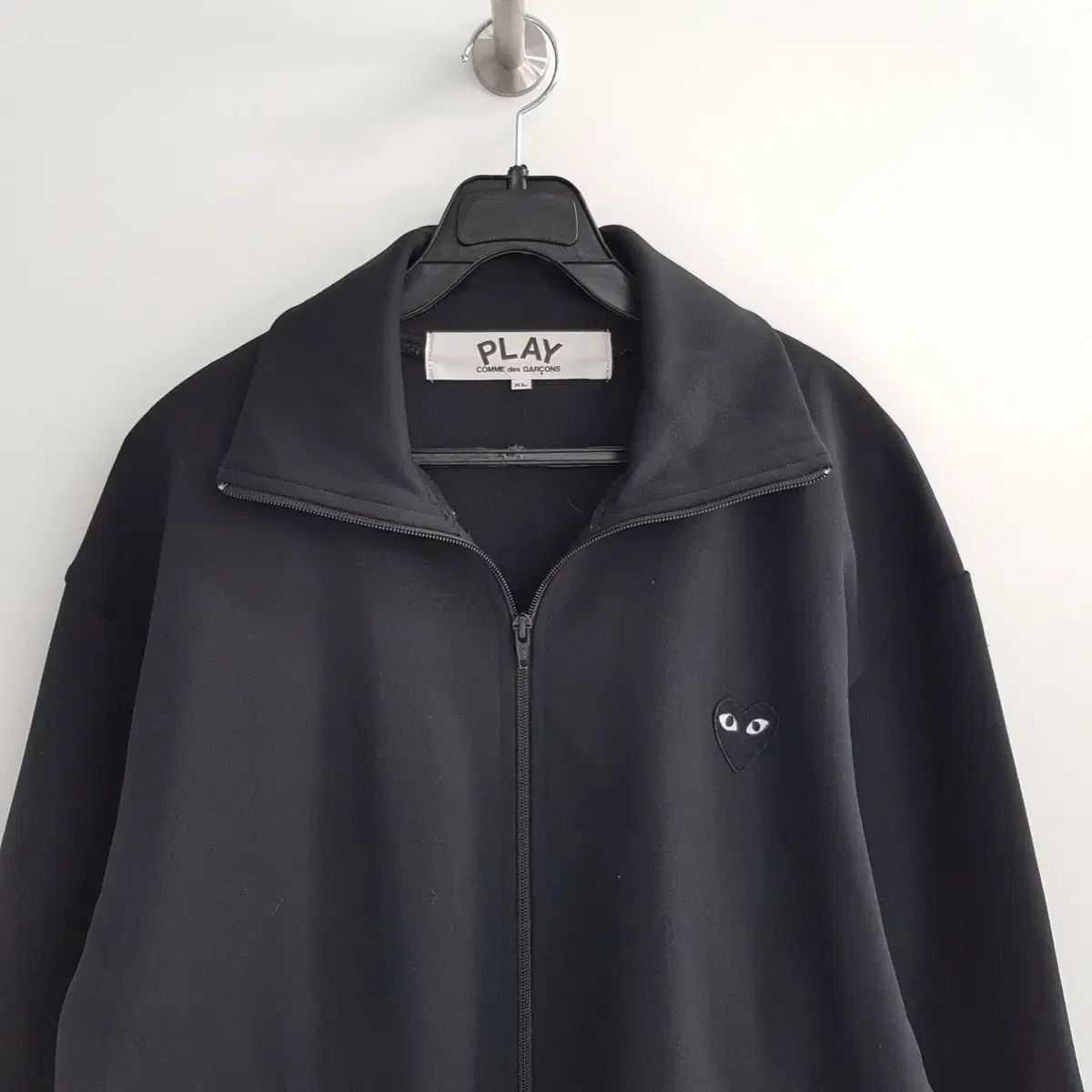 COMME des GARCONS(コム・デ・ギャルソン) ジャージ ブラックジップアップ