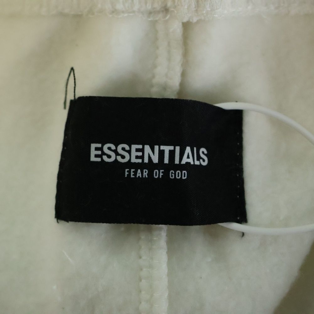 FEAR OF GOD ESSENTIALS フィアオブゴッド エッセンシャルズ SWEATPANTS ロゴプリント スウェットパンツ ホワイト KIN-KAAI_COM