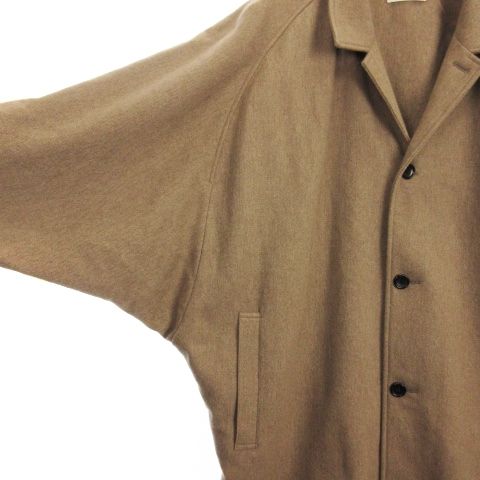 ソウモ SOUMO カシミヤ100％ ロング コート ブラウン 2 - メルカリ