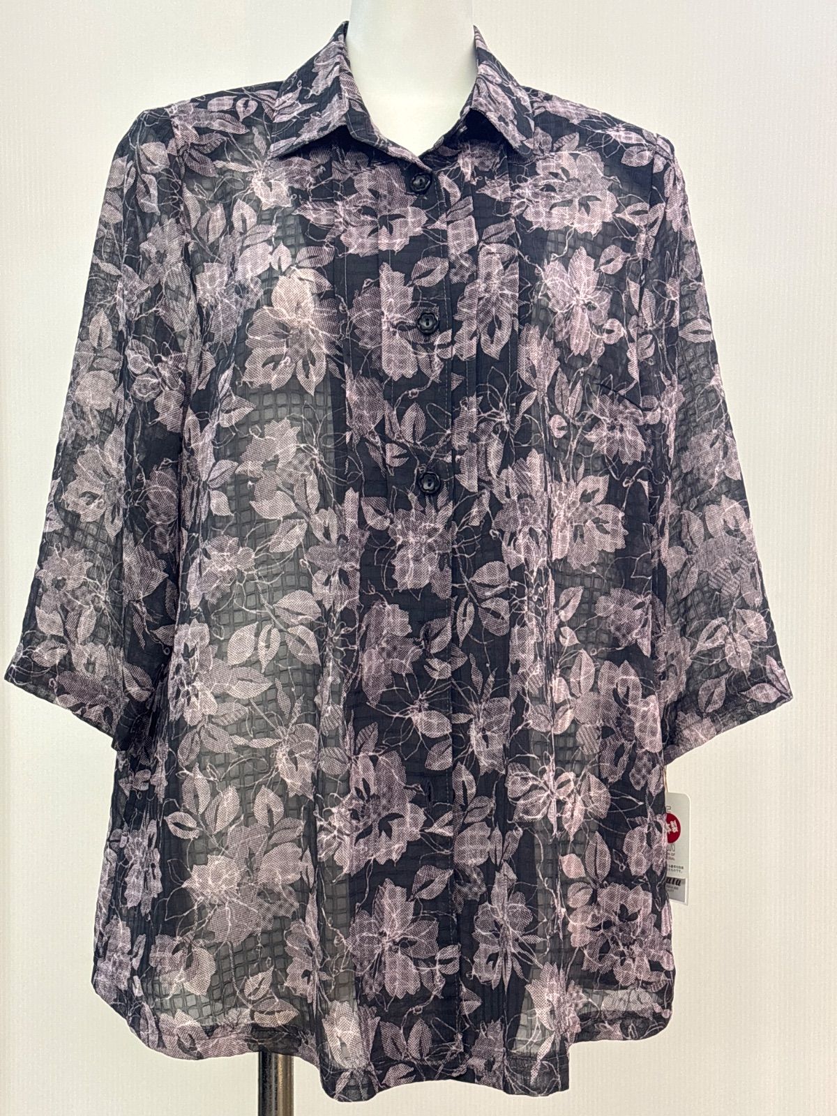 日除けにも 上品な七分袖ブラウス ︎ミセス•シニア･高齢者•おばあちゃん服 ︎母の日や敬老の日にも