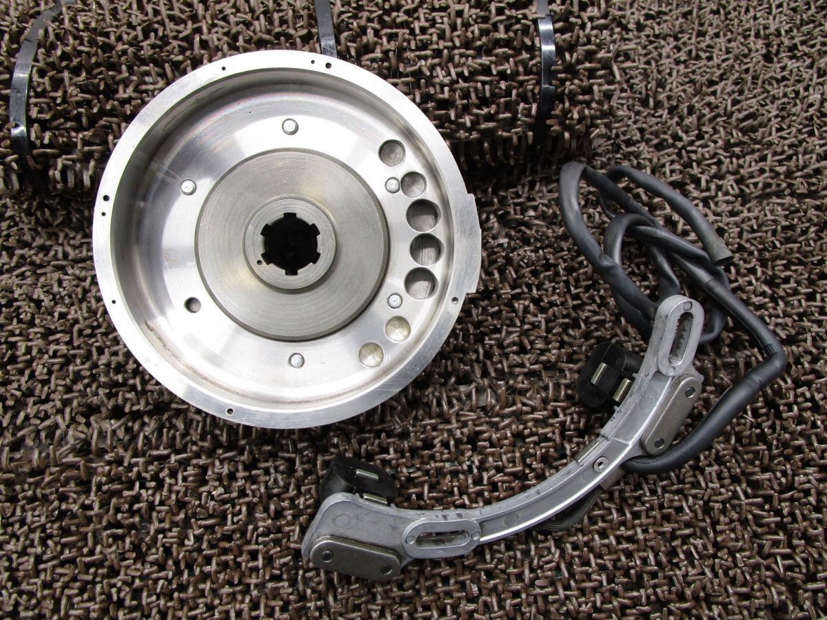 ドカティ 350XL パンタ ピックアップ フライホイール △A6092 コイル センサーDM350XL ドゥカティ DM350L DUCATI キャブ車