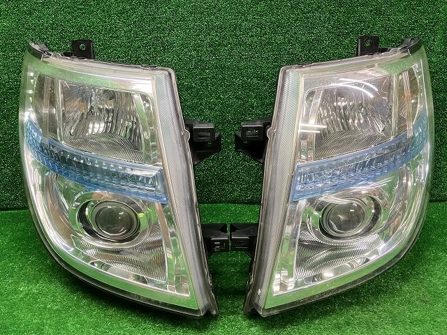 日産 E51/NE51 エルグランド 中期 後期 ヘッドライト左右 HID 100-24852 レベ・バラスト付 250111216