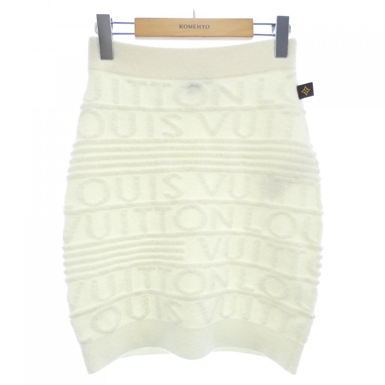 ルイヴィトン LOUIS VUITTON 3Dシグネチャーニットミニスカート FLKZ05FZ2 スカート