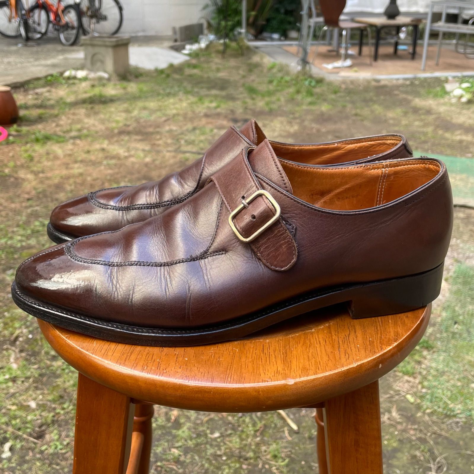 JOHNLOBB ジョンロブ OSNER オスナー シングルモンク UK7.5 - メルカリ