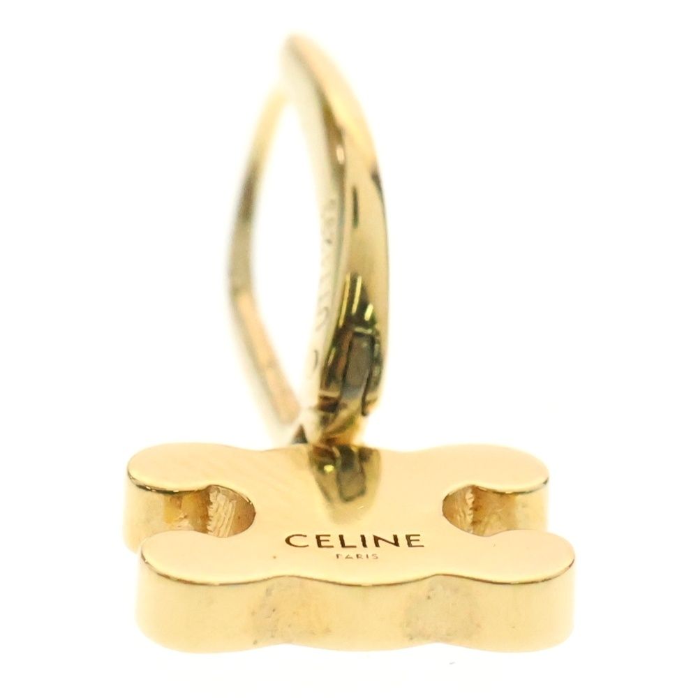 ギフトにも【CELINE】Triomphe ラインストーン ピアス 2色展開☆ CELINE (セリーヌ) トリオンフ ラインストーン ピアス イヤー