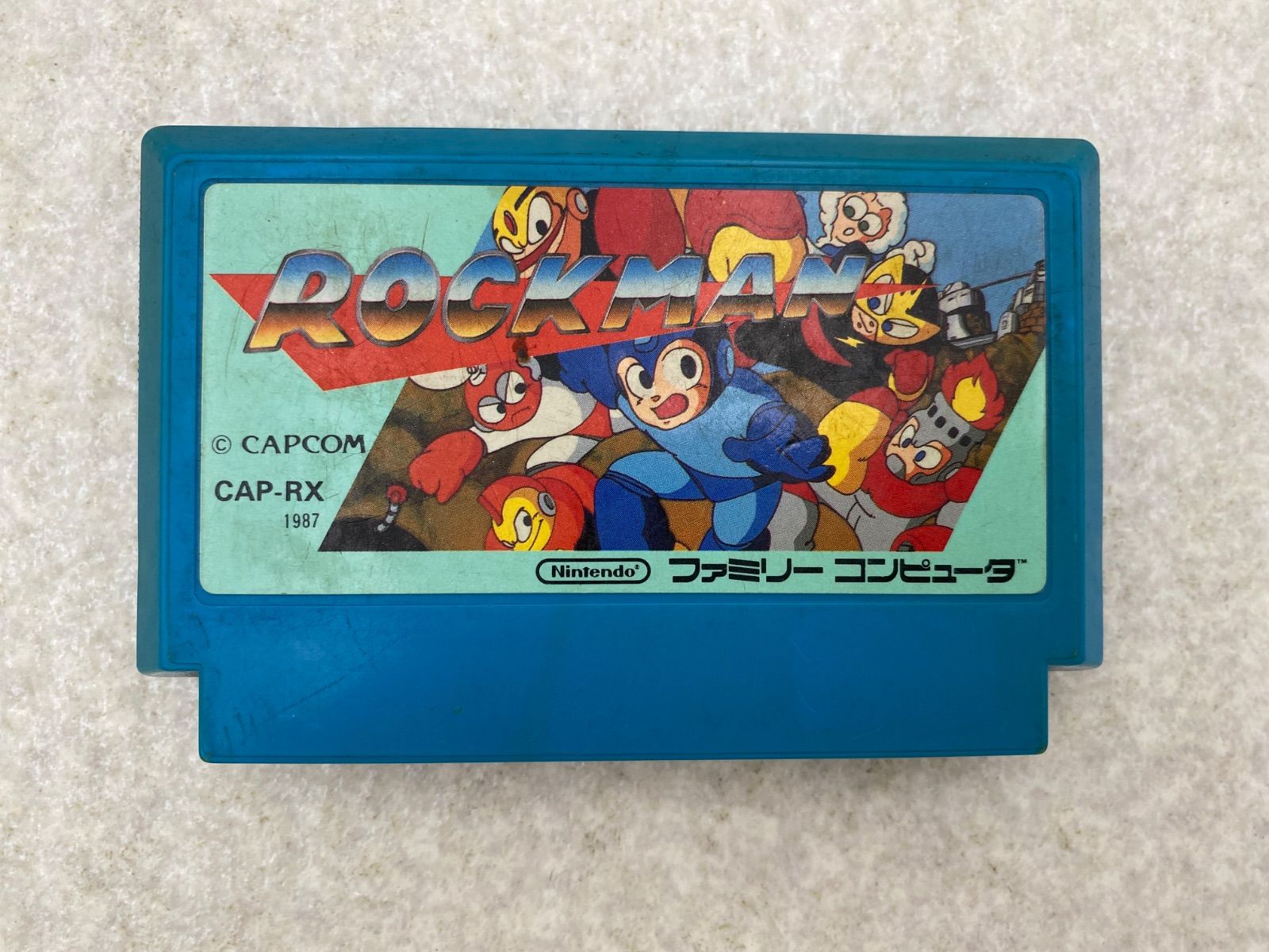 ロックマン ファミコン ソフト 6点 動作品