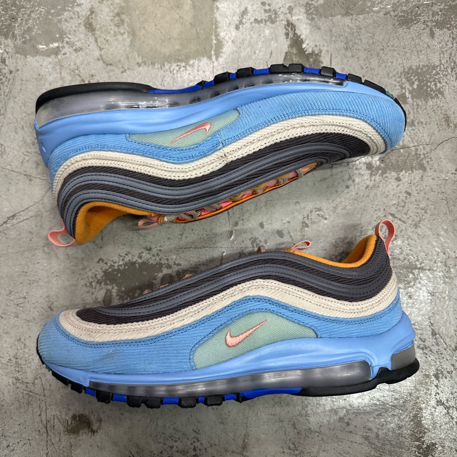 NIKE Air Max 97 Corduroy Light blue エアマックス97 コーデュロイ 