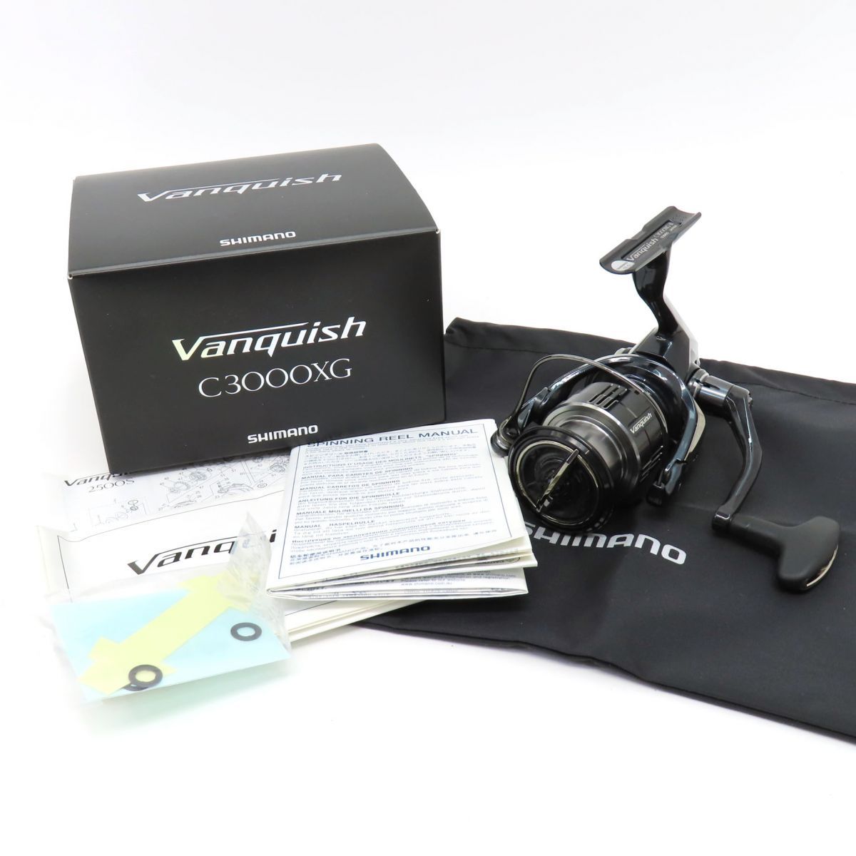 SHIMANO シマノ 19 Vanquish ヴァンキッシュ C3000XG 03960 スピニングリール ※中古