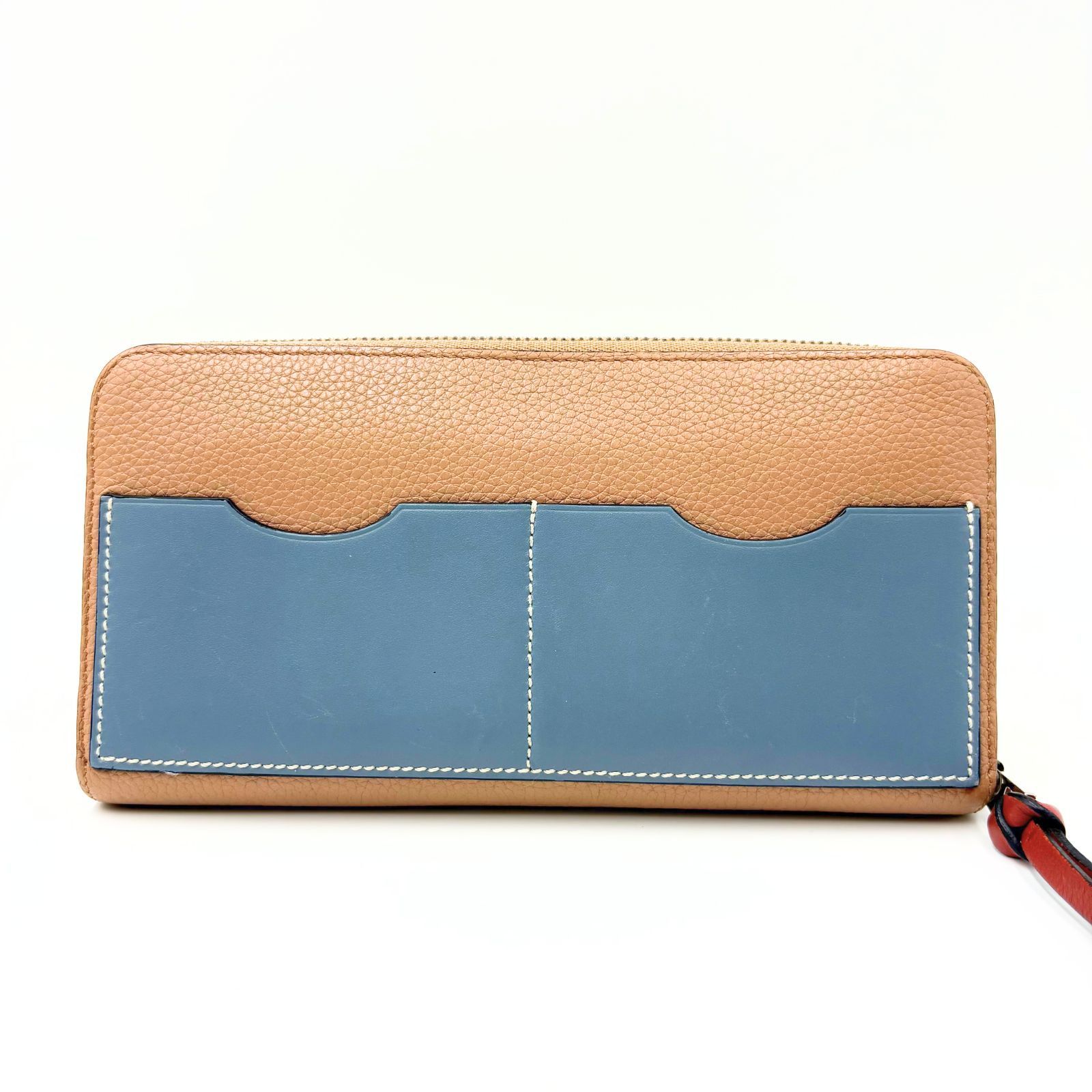 極美品】LOEWE ロエベ アナグラム ラウンドファスナー 長財布