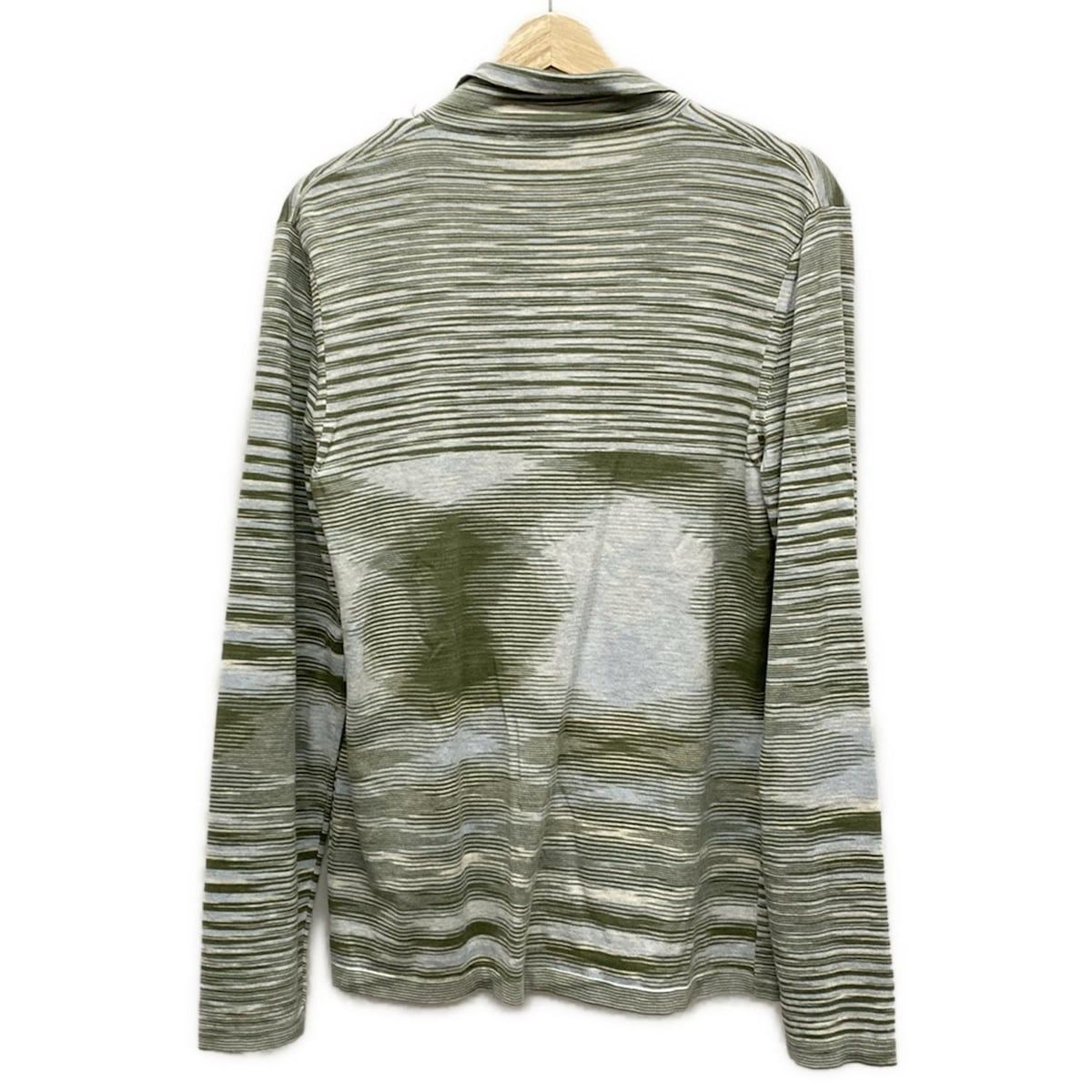 美品 MISSONI ミッソーニ レーヨンニット カーディガン 48 MISSONI - MISSONI カーディガン 48(L位) 【古着】【中古】の