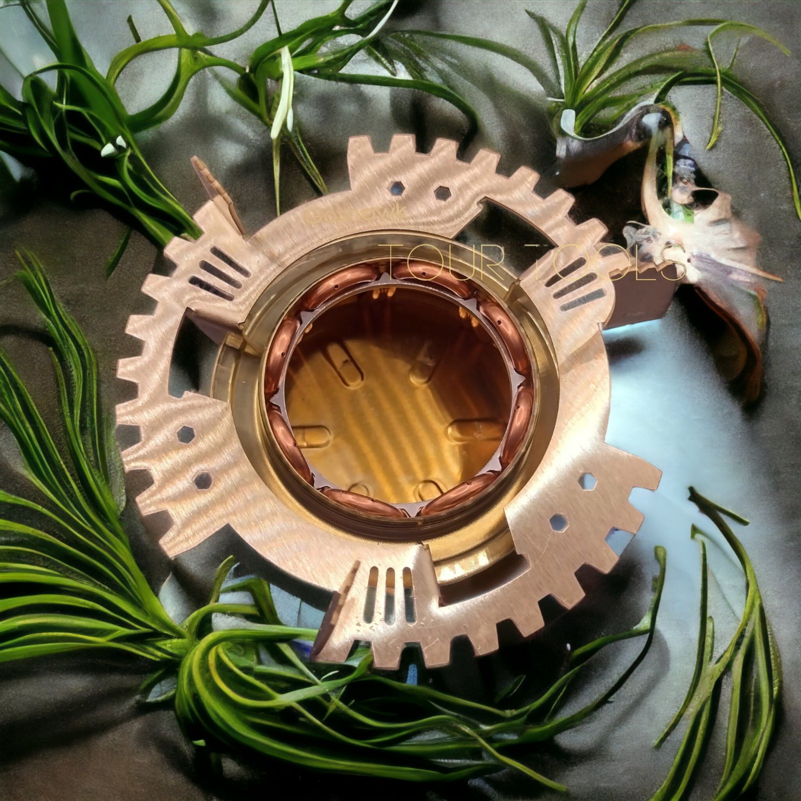 １台のみ入荷◆ GOSHAWK PREMIUMバーナー◆ サイフォンコイル式アルコールストーブ Steampunk ストームパンク