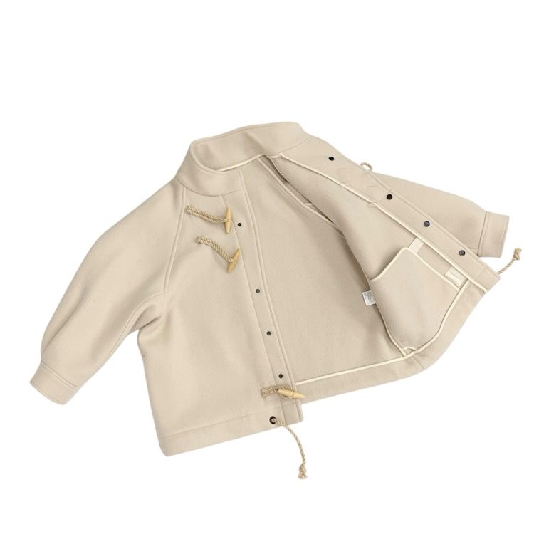 2023AW HYKE ハイク DOUBLE FACE DUFFLE JACKET ダブルフェイス